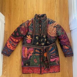 FARM Rio Multicolor Puffer Jacket